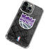 NBA Sacramento Kings Blast Rust iPhone 15 Pro Clear Case
